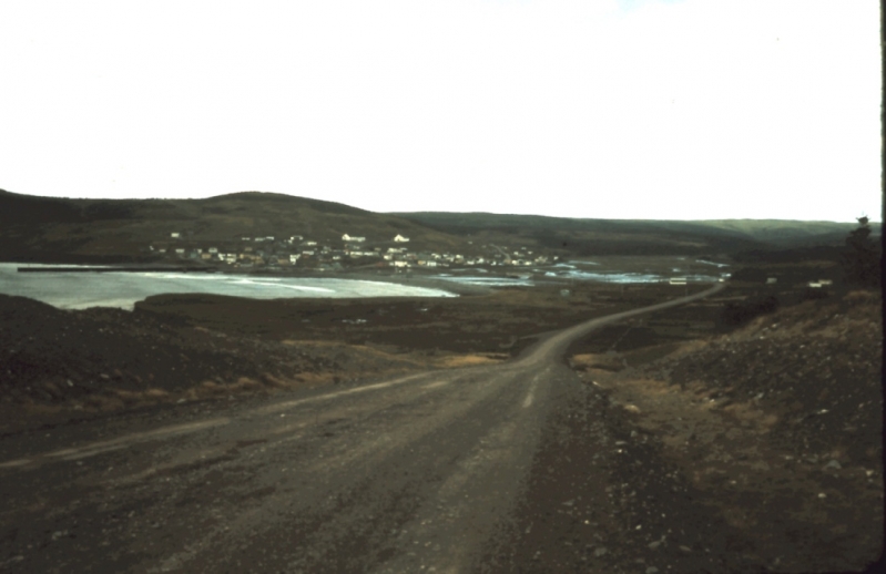 The road to Branch, Newfoundland, ca. 1975 / Aidan O'Hara