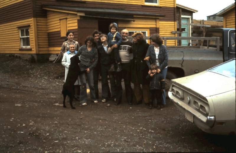 The O'Hara and Roche families in Branch, October 1975 / Aidan O'Hara