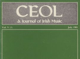 Ceol: A Journal of Irish Music.  Volume 5
